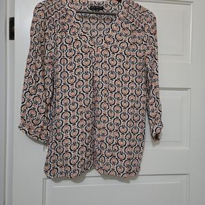 Floral Patterned Women's Top